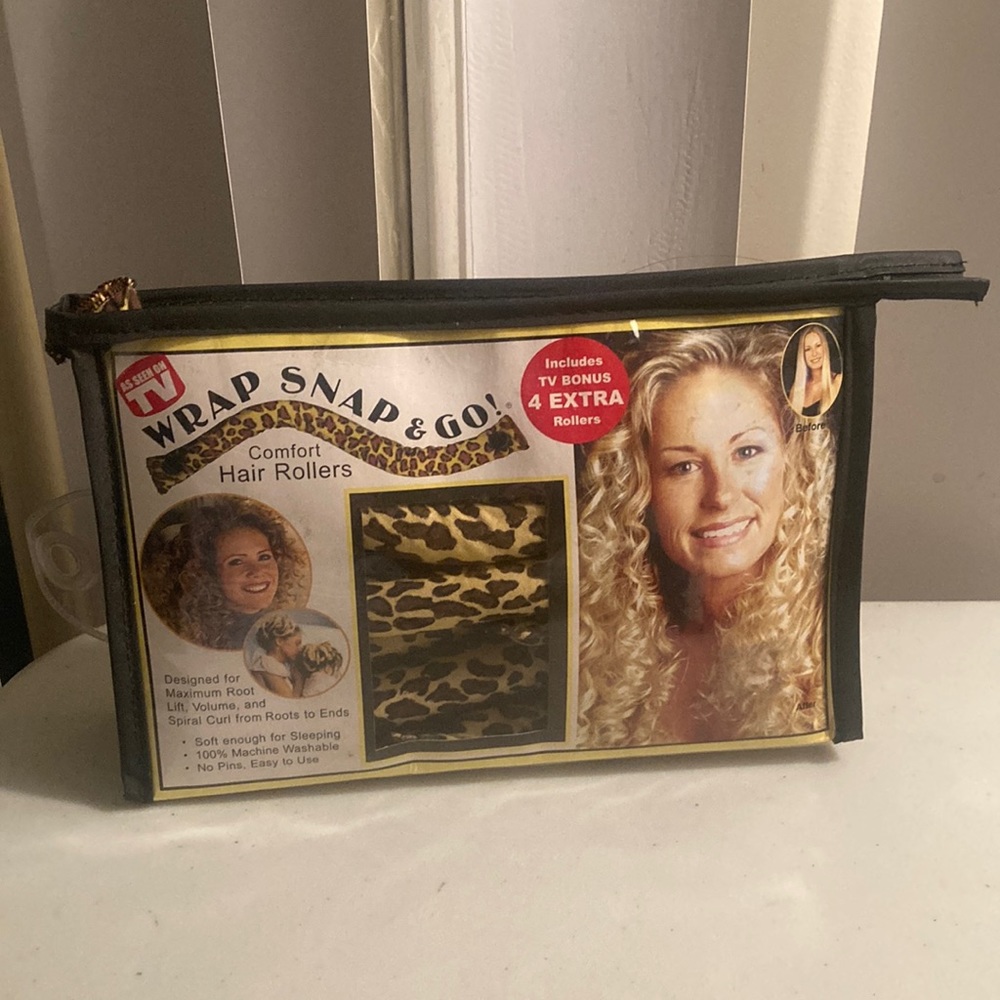 As Seen on TV Wrap Snap & Go Comfort Hair Rollers